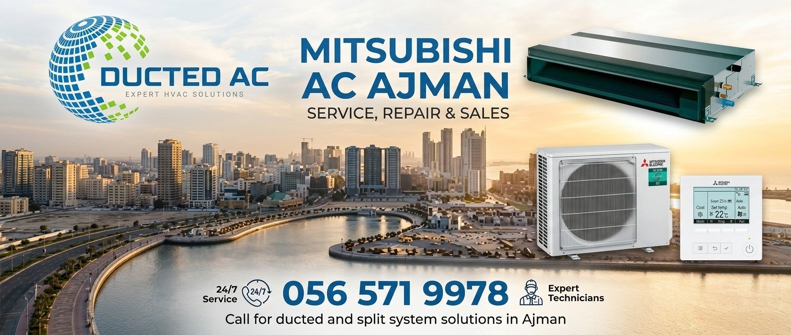 Mitsubishi ac Ajman