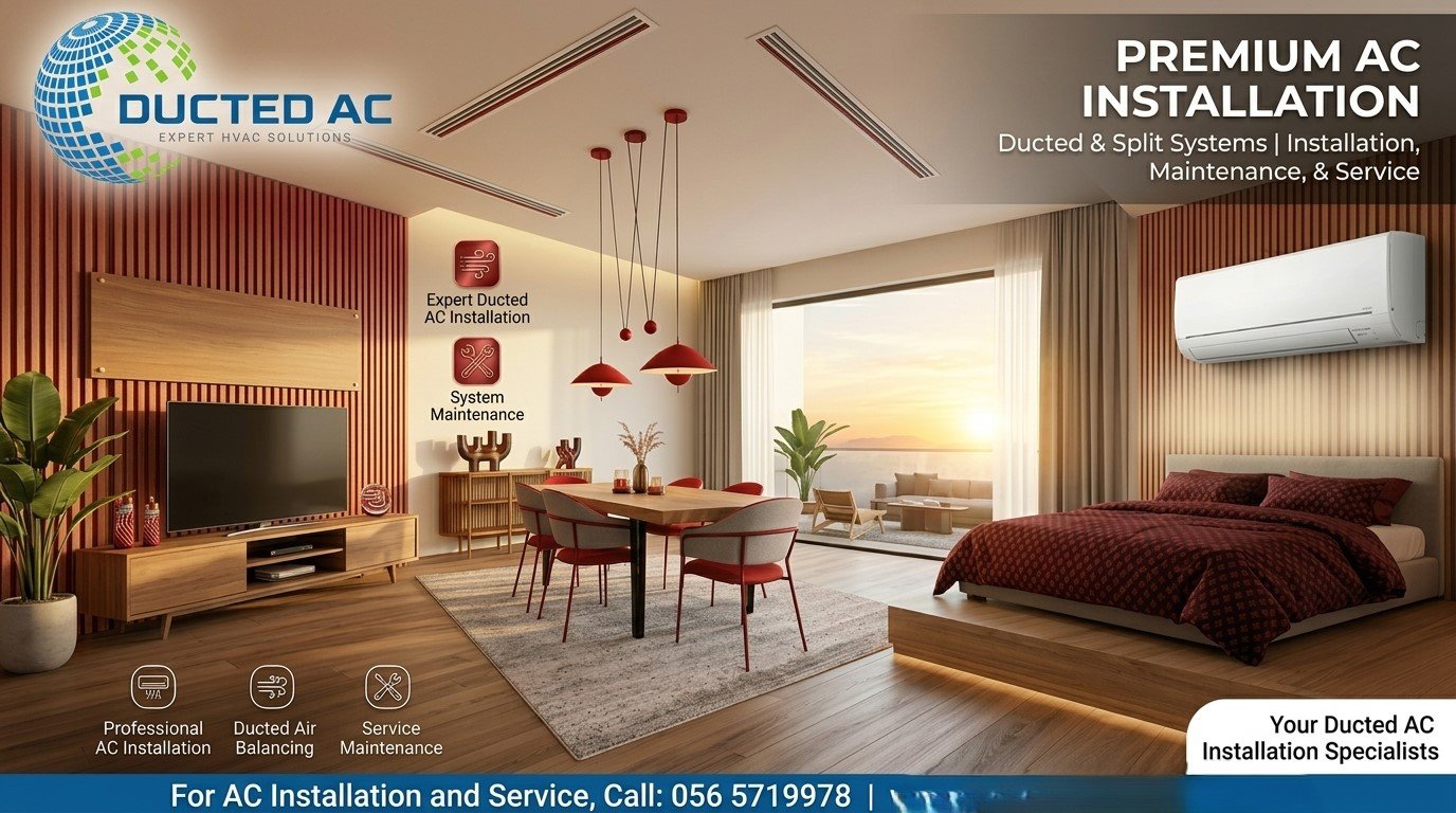 ducted ac installation